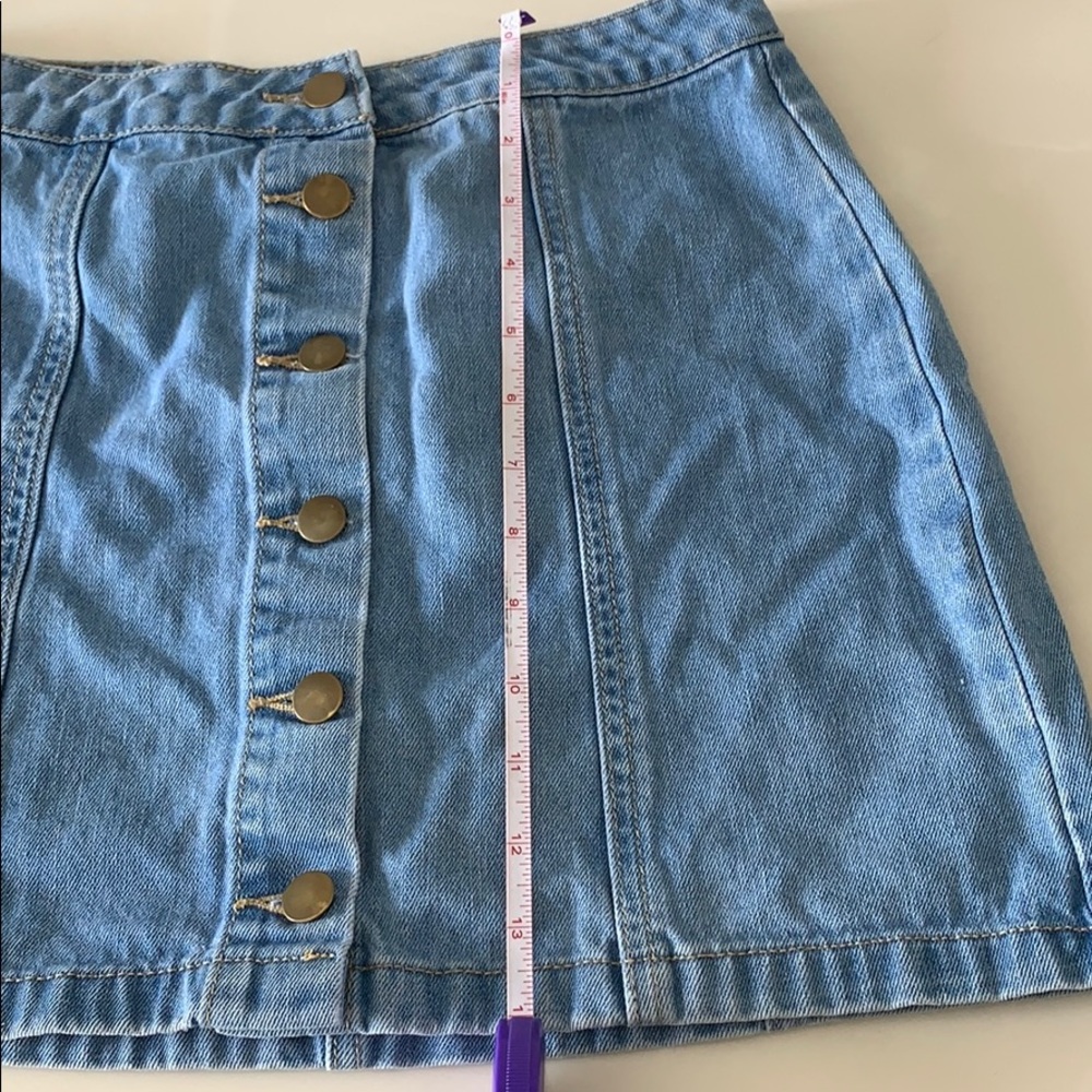 Denim mini skirt - Picture 5 of 5